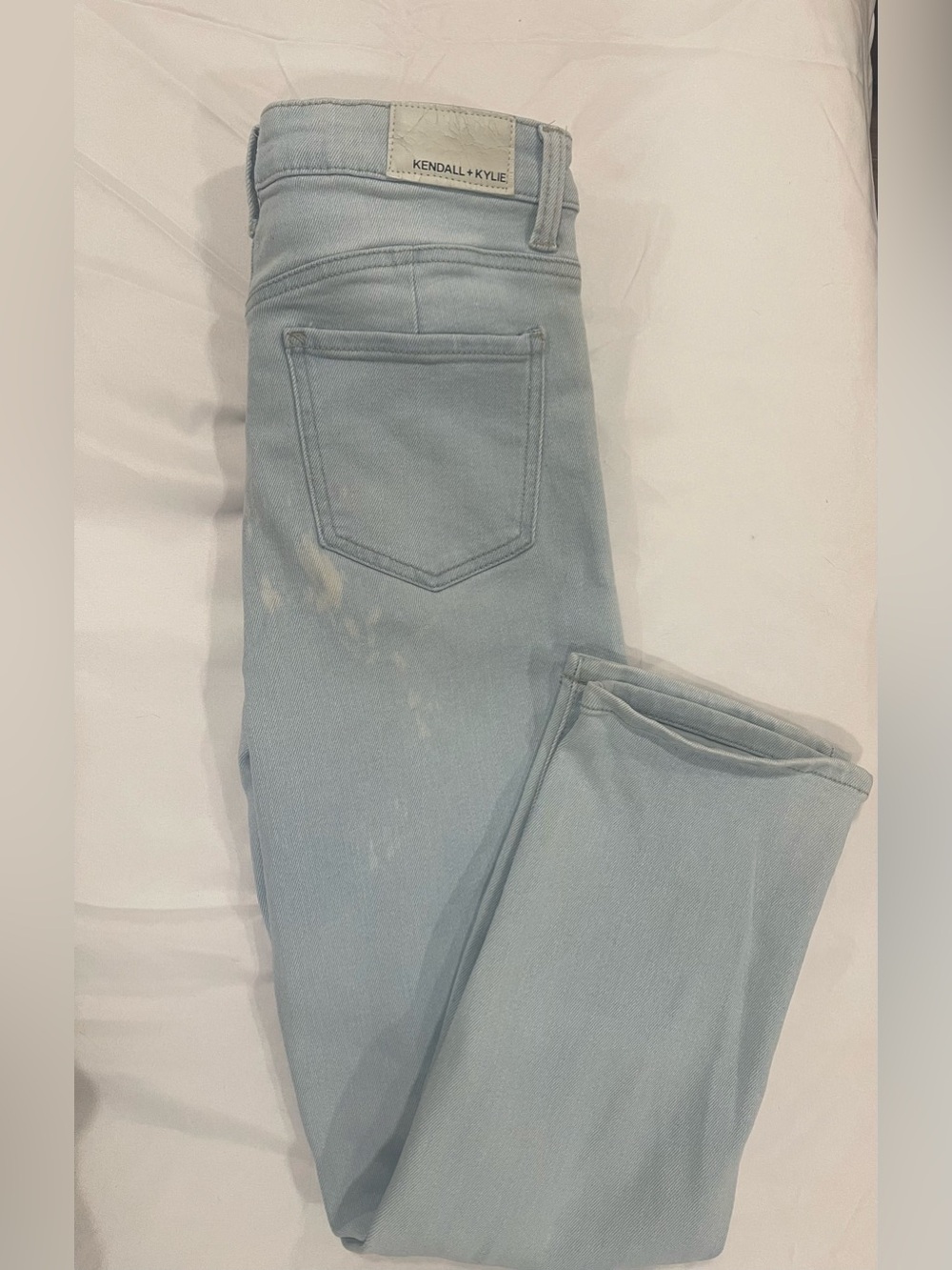 Kendall & Kylie Pale Blue Skinny Jeans